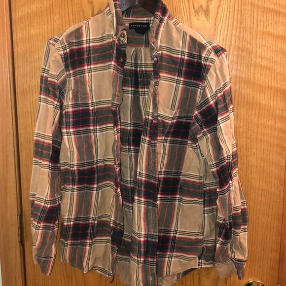 M Lands End Flannel - Picture 1 of 1